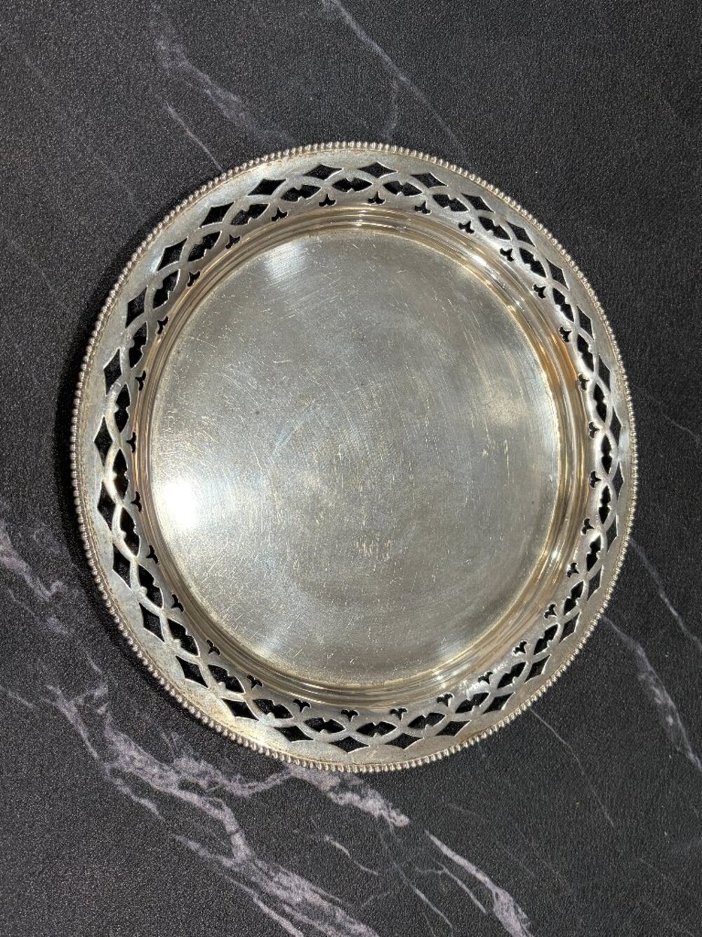 STERLING SILVER PLATE, BRITISH HALLMARKS
